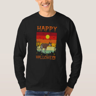Camiseta Disfraces Retro de Halloween a juego Okapi Fiesta 