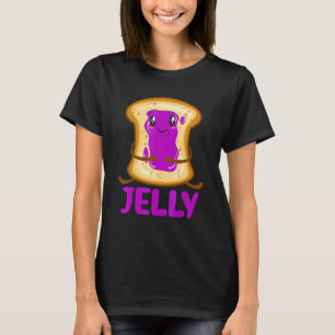 Camiseta Disfraz A Juego De Mantequilla De Maní Y Jalea Pb+