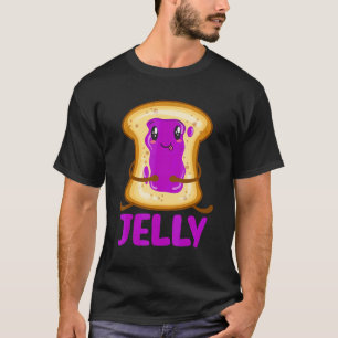 Camiseta Disfraz A Juego De Mantequilla De Maní Y Jalea Pb+