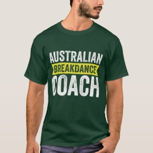 Camiseta disfraz australiano de breakdance Break Dancer Coa