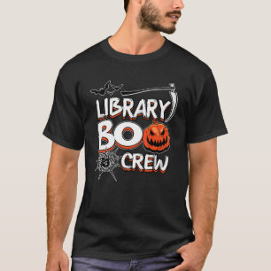 Camiseta Disfraz bibliotecario de Halloween de Library Boo 