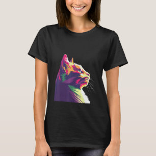 Camiseta Disfraz Colorido Para Gatito  Papá Gato Mamá Gato 