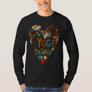 Camiseta Disfraz Cómodo Hygge para Mujeres Hombres Niños 2