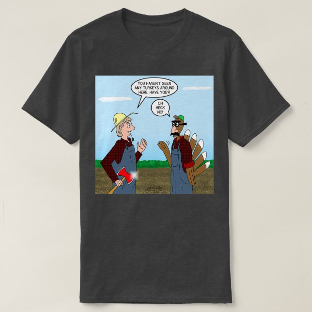 Camiseta Disfraz de agricultor de Turquía (Diseño del anverso)