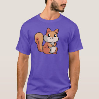 Camiseta Disfraz de ardilla de anime Kawaii amigo Animal