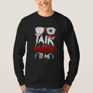 Camiseta Disfraz de asesino en serie obsesionado con el cri