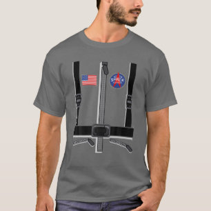 Camiseta disfraz de astronauta para niños hombres mujeres t