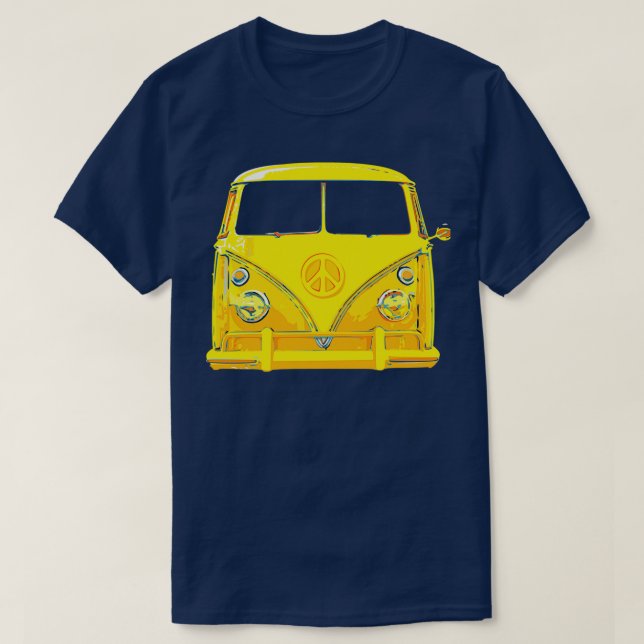Camiseta disfraz de autobús escolar (Diseño del anverso)