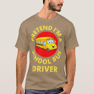 Camiseta Disfraz de autobús escolar predice Ix27m A Autobús