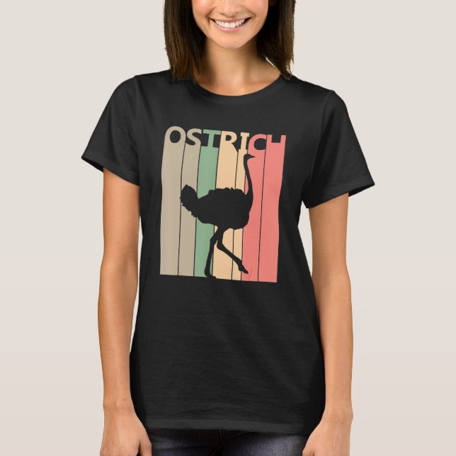 Camiseta Disfraz de avestruz divertido (Anverso)