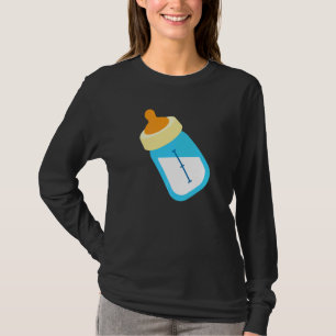 Camiseta Disfraz de biberón para alimentación con biberón  