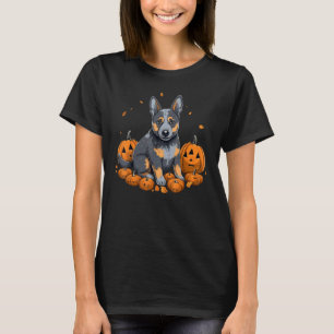 Camiseta disfraz de Blue Heeler calabaza Perro Ganadero Aus