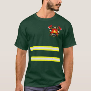 Camiseta Disfraz de bomberos o bomberos