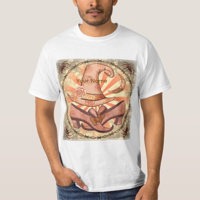 Camiseta disfraz de bruja  (Anverso)