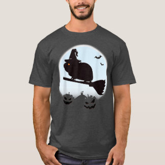 Camiseta Disfraz de bruja de cerdo de Guinea de Halloween p