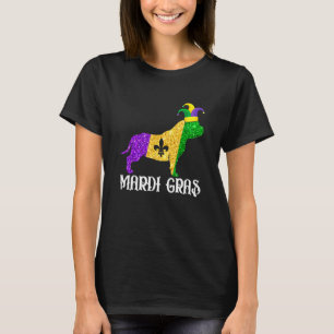 Camiseta Disfraz de Bufón de Fiesta de Mardi Gras para Aman