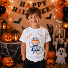 Camiseta Disfraz de Caballero de Terrores de Halloween para