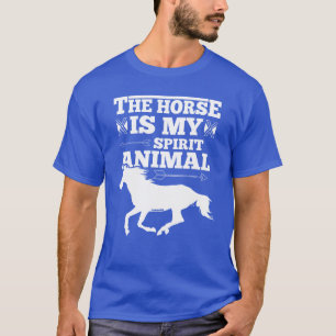 Camiseta Disfraz de caballo espíritu animal diciendo niño