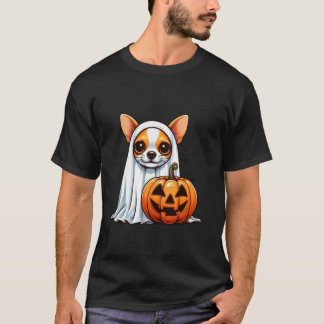 Camiseta Disfraz de caída de la calabaza fantasma de Chihua