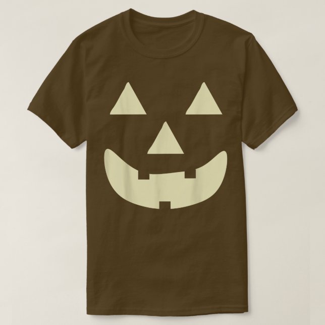 Camiseta Disfraz de calabaza de calabaza de calabaza de Jac (Diseño del anverso)