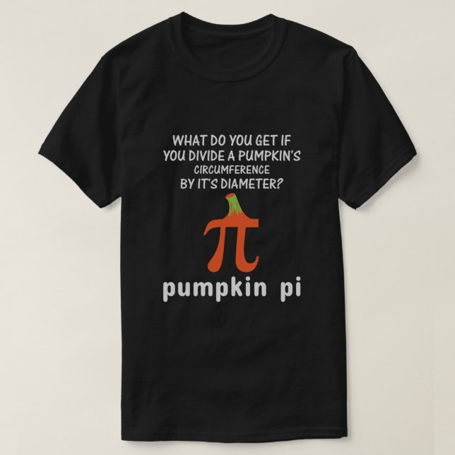 Camiseta Disfraz de calabaza de matemáticas divertidas disf (Diseño del anverso)