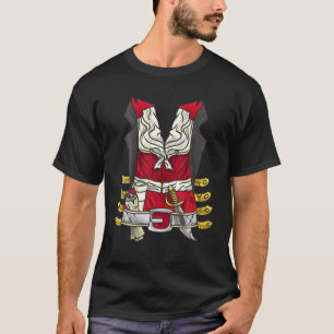 Camiseta Disfraz de Capitán de Fiesta Pirata Barco Hallowee
