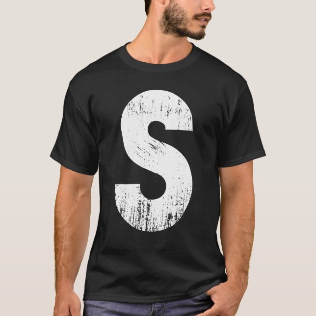 Camiseta Disfraz de Carnaval de Halloween de Ardilla Letra  (Anverso)