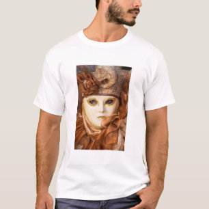 Camiseta disfraz de Carnaval naranja, Venecia