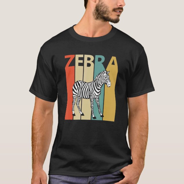 Camiseta Disfraz de cebra cebra (Anverso)