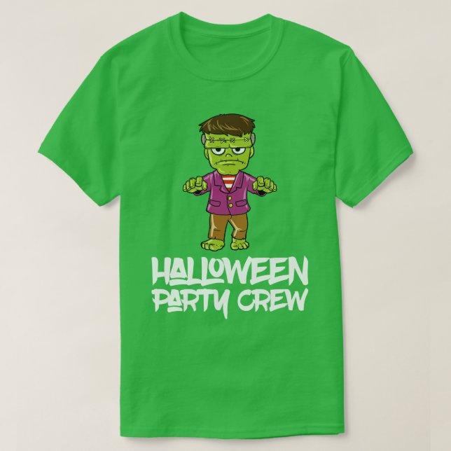 Camiseta Disfraz de cerco Zombie Monster Halloween (Diseño del anverso)