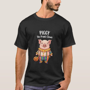Camiseta Disfraz de cerdo payaso bromista amante de los cer