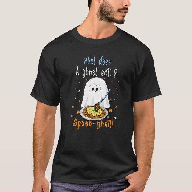 Camiseta Disfraz de Chistes de Halloween para temible tempo (Anverso)