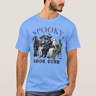 Camiseta Disfraz de club de lectura espeluznante para fiest