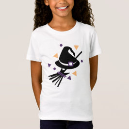 Camiseta Disfraz de confeti de bruja de Halloween lindo par