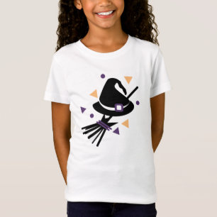 Camiseta Disfraz de confeti de bruja de Halloween lindo par