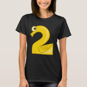 Camiseta Disfraz de conteo matemático número dos