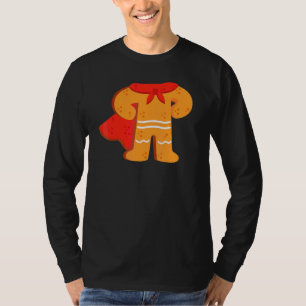 Camiseta Disfraz de cuerpo para niños hombres de jengibre H