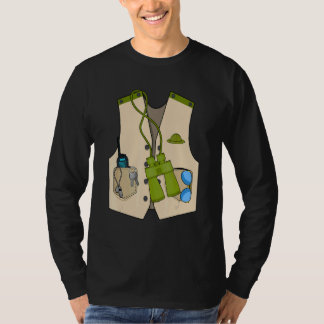 Camiseta Disfraz de cuidador de zoológico de Halloween para