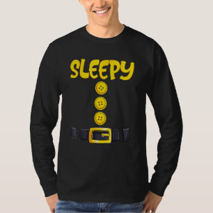 Camiseta Disfraz de Enano Dormilón de Halloween Divertido E