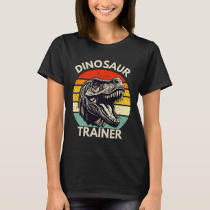 Camiseta disfraz de entrenador de dinosaurios retro de Hall