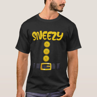 Camiseta Disfraz de estornudos Halloween Gnome Disfraz a ju