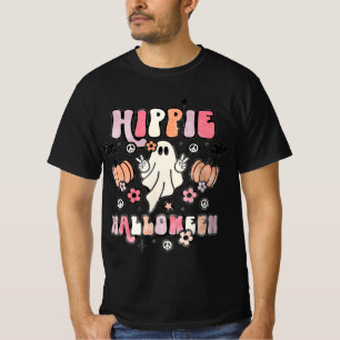 Camiseta Disfraz de fantasma Hippie Halloween Groovy Espelu
