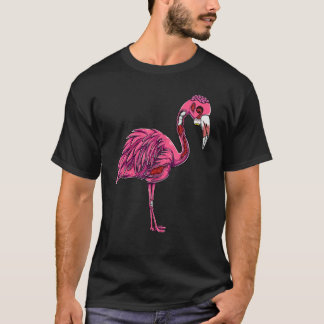 Camiseta Disfraz de flamenco zombie espeluznante y terroríf