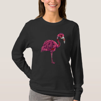 Camiseta Disfraz de flamenco zombie espeluznante y terroríf