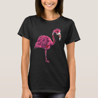 Camiseta Disfraz de flamenco zombie espeluznante y terroríf