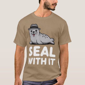 Camiseta Disfraz de foca lindo para hombres mujeres Animal 