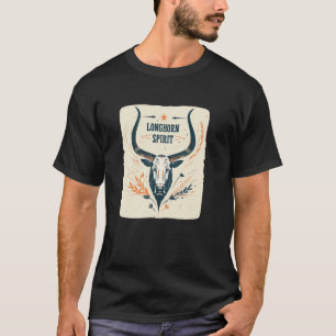 Camiseta Disfraz de ganado Longhorn para niños y adultos