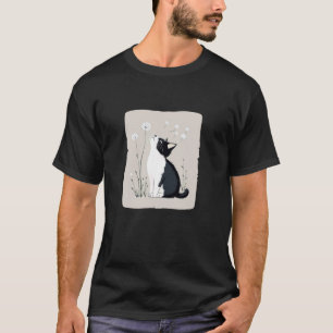 Camiseta Disfraz de gato de semillas de diente de león ador