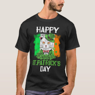 Camiseta Disfraz de gato del día de San Patricio Gatito irl