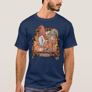 Camiseta Disfraz de gnomo de calabaza de camión de Hallowee
